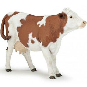 Figurina Papo - Animale de la ferma, Vaca Montbeliarde imagine