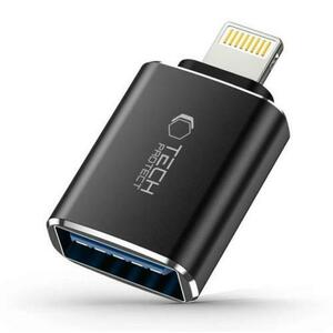 Adaptor OTG Lightning - USB-A Tech-Protect Ultraboost, Negru imagine