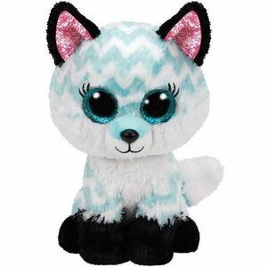 Jucarie de plus TY - Beanie Boos, Vulpe bleu, 24 cm imagine