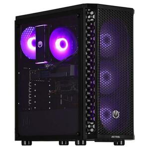 Calculator Sistem PC Gaming Actina KOMACNGIP0129 Mid Tower, Procesor AMD Ryzen™ 7 8700F, 8 cores, 4.1GHz, 16MB L3, 32GB DDR5, 1TB SSD, NVIDIA GeForce RTX 4070 SUPER 12GB, Wi-Fi 6E, Bluetooth, No OS imagine