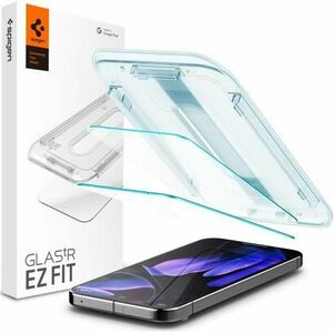 Folie de protectie Ecran Spigen EZ FIT pentru Google Pixel 9 Pro XL, Sticla Securizata, Full Glue, Set 2 bucati imagine