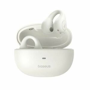 Casti True Wireless Baseus AirGo AS01, Bluetooth (Alb) imagine