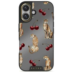 Husa Burga Elite Mirror Magsafe Gold Cougar iPhone 16 imagine
