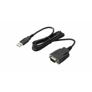 Cablu HP J7B60AA, USB - Serial Port, 1.2m, Negru imagine