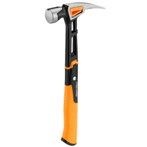 Ciocan universal Fiskars IsoCore L, 156001, 600 g, 350 mm (Negru/Portocaliu) imagine