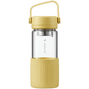 Sticla de ceai BUYDEEM DG42-MY, 300 ml (Galben) imagine