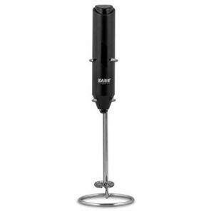 Spumator de lapte electric ZASS Gourmet ZEMF 01, Inox (Negru) imagine