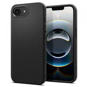 Husa pentru Apple iPhone 16e, Spigen, Liquid Air, Neagra ACS09161 imagine
