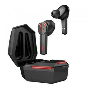 Casti True Wireless Art AP-TW-G10 Gaming, Bluetooth, Microfon, Lumini LED, USB-C (Negru) imagine