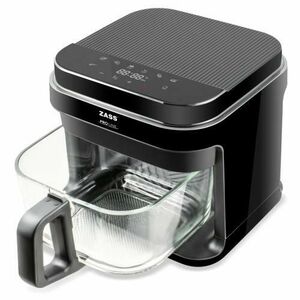 Friteuza cu aer cald ZASS ZAF 09, 5.5 l, 1200 W, 8 programe, Temperatura ajustabila 40-200 C (Negru) imagine