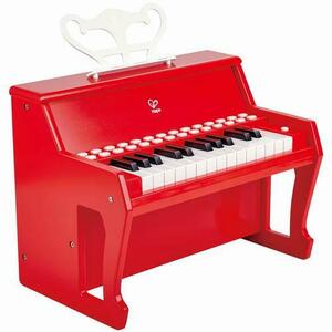 Jucarie Hape Pian electronic, cu lumini, Rosu imagine