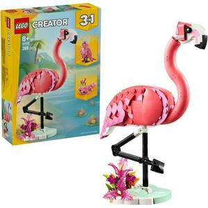 LEGO® Creator 3in1 - Animale salbatice: Flamingo roz 31170, 288 piese imagine