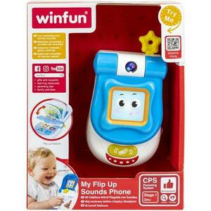 Jucarie interactiva Winfun - Telefon cu clapeta, cu lumini si sunete imagine