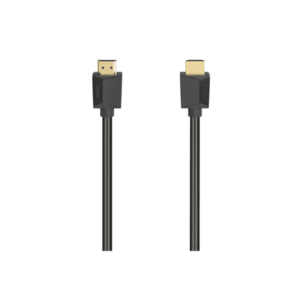Cablu HDMI Ethernet HAMA 205007, 5m, 4K HDR (Negru) imagine