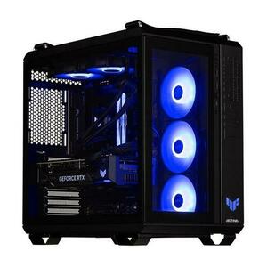 Calculator Sistem PC Gaming Actina KOMACNGIP0185 Midi Tower Powered by ASUS, Procesor AMD Ryzen™ 7 9800X3D, 8 cores, 4.7GHz, 96MB L3, 32GB DDR5, 2TB SSD, NVIDIA GeForce RTX 5090 32GB GDDR7, DLSS 4, Wi-Fi, Bluetooth, No OS (Negru) imagine