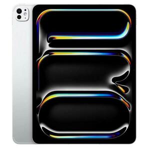 Tableta Apple iPad Pro 13 (2024), Procesor Apple M4, Ultra Retina 13inch, Nano-texture Glass, 16GB RAM, 2TB Flash, 12MP, LiDAR, Wi-Fi, Bluetooth, iPadOS (Argintiu) imagine