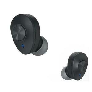Casti True Wireless Hama Freedom Buddy, Bluetooth, Bass Boost, Microfon (Negru) imagine
