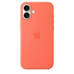 Husa Protectie Spate Apple MDGT4ZM/A pentru iPhone 16 Plus, Silicon, MagSafe (Portocaliu) imagine