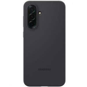 Capac protectie spate Samsung Silicone Case EF-PA366CBEGWW pentru Galaxy A36 5G (A366) (Negru) imagine