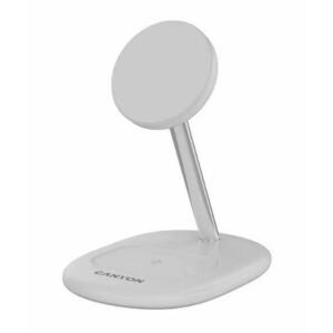 Incarcator Wireless Canyon WCS-205, 15W, Qi2, 2in1 (Alb) imagine