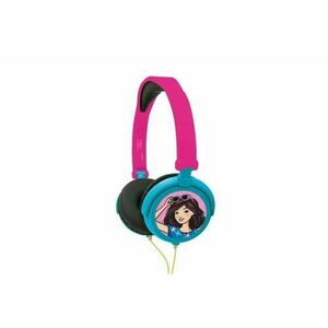Casti pliabile cu fir Barbie, Lexibook, Jack audio 3.5mm (Multicolor) imagine