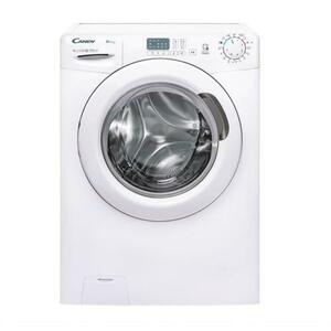 ​Masina de spalat rufe Candy EY 1281DE/1-S, Clasa D, Capacitate 8 kg, 1200 rpm, 16 programe, Tehnologie NFC, Start intarziat, Kilo Detector (Alb)​ imagine
