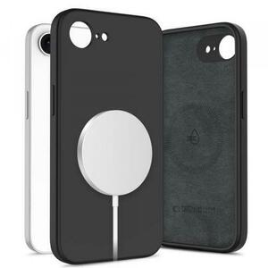 Husa MagSafe pentru Apple iPhone 16e, Tech-Protect, Liquid Silicone, Neagra imagine