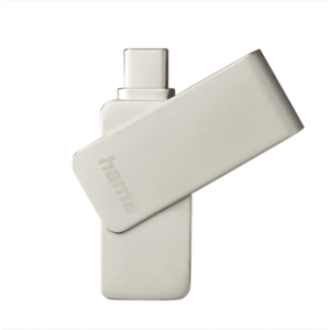 Stick USB Hama Uni-C Rotate Pro, USB-C 128 GB (Argintiu) imagine