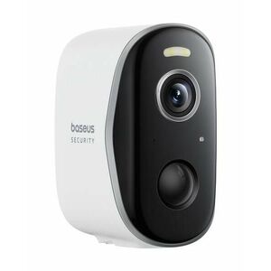 Camera supraveghere video Baseus Security N1 Plus, 2K HD, IP67, Night Vision, Autonomie 270 zile (Alb) imagine