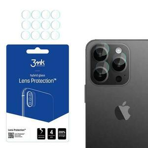 Folie de protectie camera 3mk Lens Protection pentru iPhone 15 Pro Max imagine