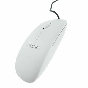 Mouse optic cu fir si conector USB-C, 3D, Extreme Lacerta 94674, 1000 DPI, 115 x 60 x 25 mm, cablu 120cm (Alb) imagine