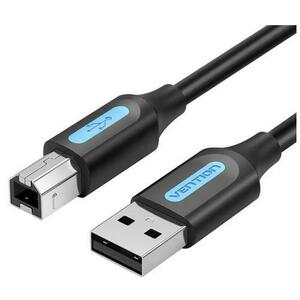 Cablu pentru imprimanta Vention COQBG, USB 2.0 la USB-B, 2A, 480 Mbps, 1.5m, Negru imagine