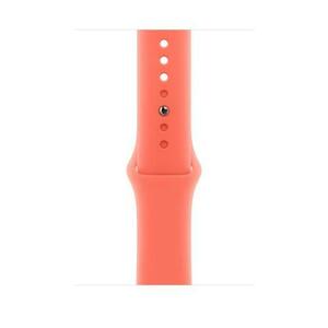 Curea Smartwatch Apple MDT54ZM/A pentru Watch 46mm, Sport Band, S/M (Portocaliu) imagine