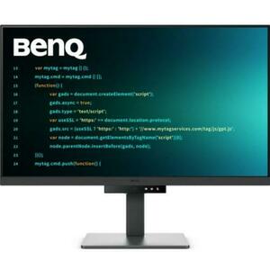Monitor IPS LED BenQ 31.5inch RD320U, UHD (3840 x 2160), HDMI, DisplayPort, Boxe, Pivot (Gri) imagine