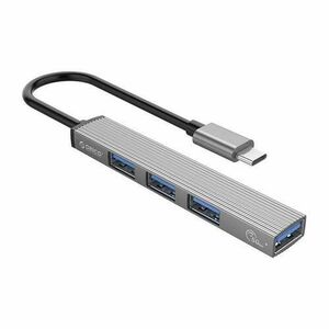 HUB USB Orico AH-13, 4 x USB, Gri imagine