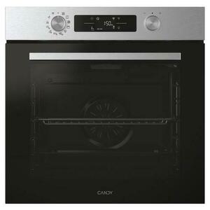 Cuptor incorporabil Candy CA6 N5B3EYTX, Electric, 78 L, Curatare pirolitica si cu aburi, Grill, Wi-Fi, Clasa A++ (Negru/Inox) imagine