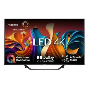 Televizor QLED Hisense 127 cm (50inch) 50A7NQ, Ultra HD 4K, Smart TV, WiFi, CI imagine