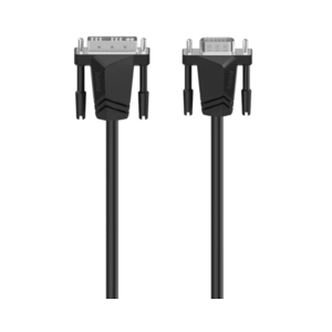 Cablu DVI - VGA HAMA 200714, 1.5m (Negru) imagine