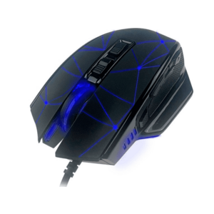 Mouse Tracer GameZone Space, Wired RGB, USB (Negru) imagine