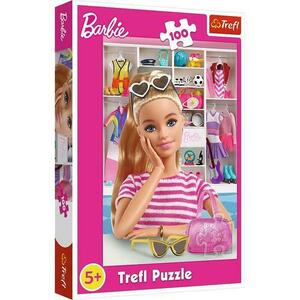 Puzzle Trefl - Barbie, Sa o cunoastem pe Barbie, 100 piese imagine
