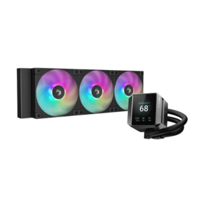 Cooler CPU Deepcool MYSTIQUE 360, 600 - 2400 rpm, ARGB (Negru) imagine