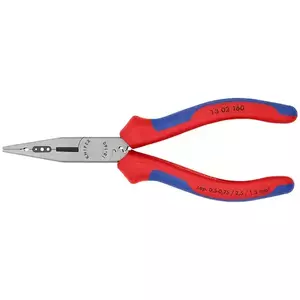Cleste universal pentru electricieni, manere multicomponent, KNIPEX, 160 mm imagine