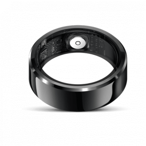 Inel iSEN R6 Smart Ring, HR, SpO2, Temperatura, Monitorizare somn, Multi Sport, Aplicatie dedicata: ECTRI, 18mAh, IP68, 18.1mm (Negru) imagine