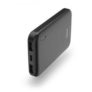 Baterie externa HAMA inchPocket 5inch Power Pack, 5000 mAh, Iesiri: 2x USB-A (Negru) imagine