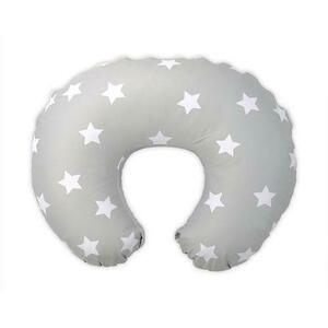 Perna multifunctionala Lorelli Happy, 140 cm, husa detasabila, Stars Grey imagine