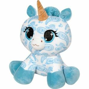 Jucarie de plus Unicorn Marselle (Alb/Albastru) imagine