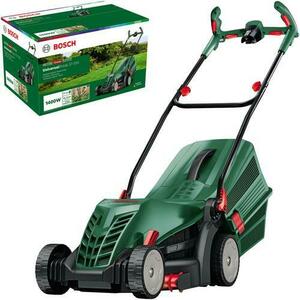 Masina de tuns gazon/iarba electrica Bosch UniversalRotak 37-555, putere 1400 W, 37 cm, 40 L (Verde/Negru) imagine