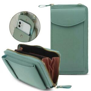 Husa Universala Tip Portofel, OEM, Classic, Verde imagine