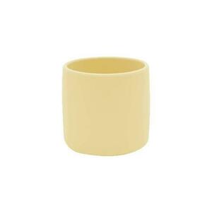 Pahar Minikoioi Mini Cup, Silicon, 180 ml, Galben imagine