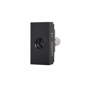 Modul Priza TV 1M LUXION, Standard Italian (Negru) imagine